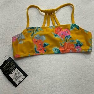 Floral Bikini Top (Size MEDIUM)